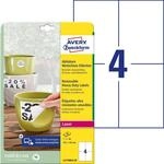 AVERY Zweckform wetterfeste Folienetiketten 105,0 x 148,0 mm