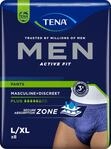 TENA Inkontinenzhosen MEN ACTIVE FIT PANTS PLUS Gr&ouml;&szlig;e L/XL f&uuml;r M&auml;nner