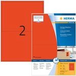 HERMA Etiketten SPECIAL 199,6 x 143,5 mm, rot