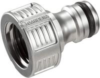 GARDENA Hahnverbinder Premium f&uuml;r Wasserh&auml;hne mit 21 mm (G 1/2")