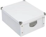 Zeller Aufbewahrungsbox 19,2 l - 33,0 x 40,0 x 17,0 cm wei&szlig;