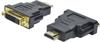 DIGITUS HDMI Adapter Typ A - DVI-I(24+5) St/Bu, Full HD, schwarz AK-330505-000-S
