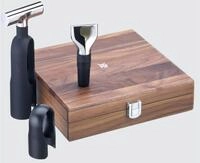 WMF Baric Sommelier-Set silber, schwarz