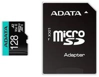 ADATA Premier Pro V30S microSDXC UHS-I Speicherkarte 128 GB mit SD-Adapter