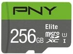 PNY Elite microSDXC UHS-I Speicherkarte 256 GB