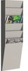 PAPERFLOW Wandprospekthalter Wandprospekthalter 6x A4 grau DIN A4 6-Fach Grau