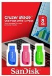 SanDisk Cruzer Blade USB-Stick 32 GB, 3-Pack