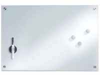 Zeller Glas-Magnettafeln Glas-Memoboard weiß 60x40cm 60,0 x 40,0 cm bruchfestes