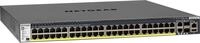 Netgear M4300-52G-PoE+ (GSM4352PB) 48-Port Gigabit PoE+ Stapelbarer Managed Switch