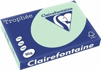 Clairefontaine 1882PC, Clairefontaine Kopierpapier Troph&eacute;e 80 g/m&sup2; hellgr&uuml;n 1 Pack