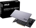 ASUS HYPER M.2 X16 CARD V2 Schnittstellenadapter