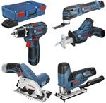 BOSCH Professional Combo-Kit Elektrowerkzeug-Set, 12V