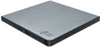 HL Data Storage Slim Portable externer DVD-Brenner silber