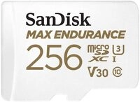 SanDisk Max Endurance microSDXC Speicherkarte 256GB + SD Adapter