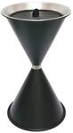 SZ Metall Standaschenbecher schwarz