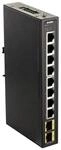 D-Link DIS-100G-10S, 8-port Gigabit Industrial Switch including 2 x 100/1000M SFP