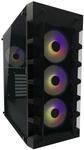 LC Power Gaming-PC Geh&auml;use LC-709B-ON Midi-Tower schwarz
