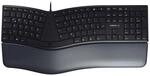 CHERRY KC 4500 ERGO kabelgebundene Tastatur - QWERTZ DE - schwarz