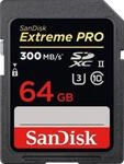 Sandisk SDSDXDK-064G-GN4IN, SanDisk Extreme PRO SDXC Speicherkarte 64GB UHS-II U3, Sandisk SDSDXDK-064G-GN4IN, SanDisk Extreme PRO SDXC Speicherkarte 64GB UHS-II U3,