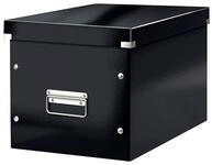 LEITZ Aufbewahrungsbox Click&Store 10,0 l - 26,0 x 26,0 x 24,0 cm schwarz
