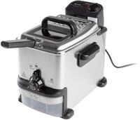 Tefal&reg; Pro Fry Oleoclean FR7016 Fritteuse silber/schwarz