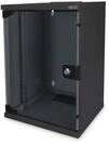 Digitus 9HE 10"-Wandgeh&auml;use RAL 9005 schwarz
