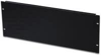 Digitus Blindabdeckplatte 19"-Schr&auml;nke 4HE RAL9005 schwarz (DN-19 BPN-04-SW)