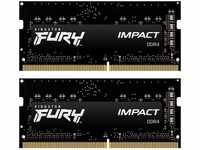 Kingston FURY Impact SO-DIMM Kit 16GB, DDR4-2666, CL15-17-17 KF426S15IBK2/16