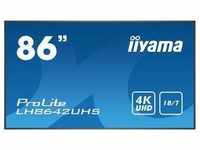 Iiyama ProLite LH8642UHS-B3 Signage Display 217 cm (86 Zoll) 4K-UHD, IPS-Panel,