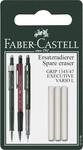 FABER-CASTELL Radiergummis f&uuml;r Bleistifte wei&szlig;