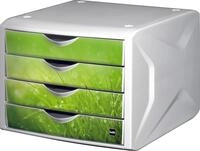helit Schubladenbox H6129650 DIN A4 26,2 x 33,0 x 21,2 cm