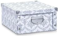 Zeller Aufbewahrungsbox vintage 19,2 l - 33,0 x 40,0 x 17,0 cm wei&szlig;, vintage