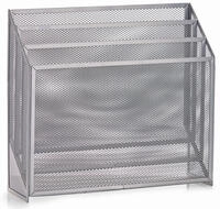 Zeller Zeitungsst&auml;nder Metall silber , DIN A4