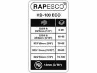 RAPESCO® Heftgeräte RAPESCO Heftgerät ECO HD100 sz 1276 schwarz