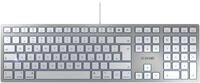 Cherry Tastatur kabelgebunden KC 6000 SLIM f&uuml;r MAC silber