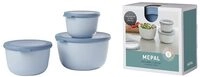 MEPAL Multisch&uuml;ssel Set Cirqula, nordic blue, 0,5/1,0/2,0 l