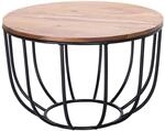 WOHNLING WL5.677 Couchtisch Sheesham 60 cm x 60 cm x 39 cm