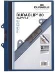 DURABLE Klemmhefter 30 EASY FILE dunkelblau