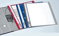 DURABLE Schnellhefter DIN A4 &uuml;berbreit PVC grau