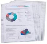 LEITZ Prospekth&uuml;llen DIN A4 0.1 mm transparent