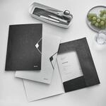 LEITZ Eckspanner WOW DIN A4 schwarz