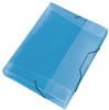 VELOFLEX Heftbox 2.5 cm DIN A4 transparent blau