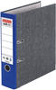 Herlitz 05171400, herlitz Ordner Rückenbreite 8 cm DIN A4 Karton blau marmoriert 1