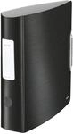 LEITZ Ordner R&uuml;ckenbreite 8.2 cm DIN A4 Kunststoff satin schwarz