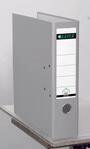 LEITZ Ordner R&uuml;ckenbreite 8 cm DIN A4 Kunststoff grau