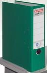 herlitz Ordner R&uuml;ckenbreite 8 cm DIN A4 Karton gr&uuml;n