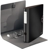 LEITZ Ordner R&uuml;ckenbreite 6.5 cm DIN A4 Kunststoff schwarz