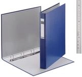 LEITZ Ringbuch 4-Ringe DIN A4 4 cm blau