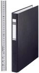 LEITZ Ringbuch 4-Ringe DIN A4 4 cm schwarz