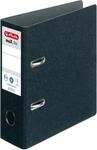 herlitz Ordner R&uuml;ckenbreite 7.5 cm DIN A5 hoch Karton schwarz
